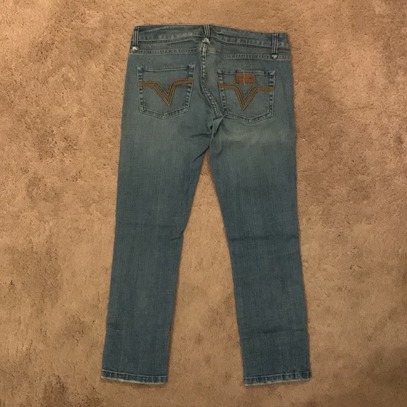 VOLCOM Vintage Cropped Skinny Jeans, size 3 - Picture 5 of 6